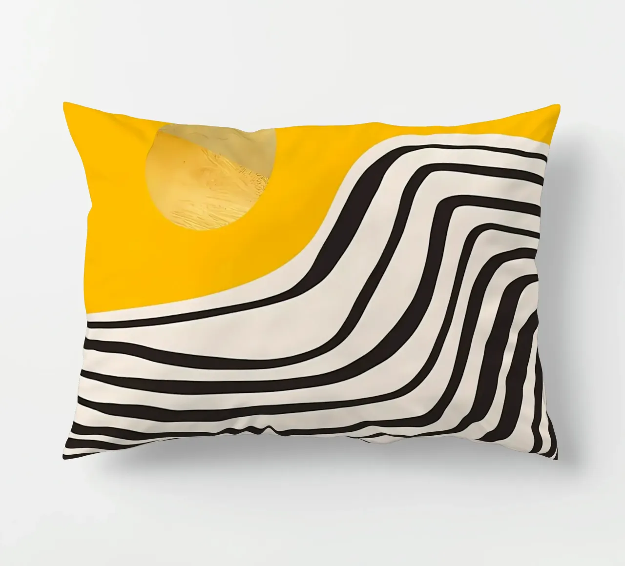 Minimal Abstract View 3 decorative cushion by James M Coyle