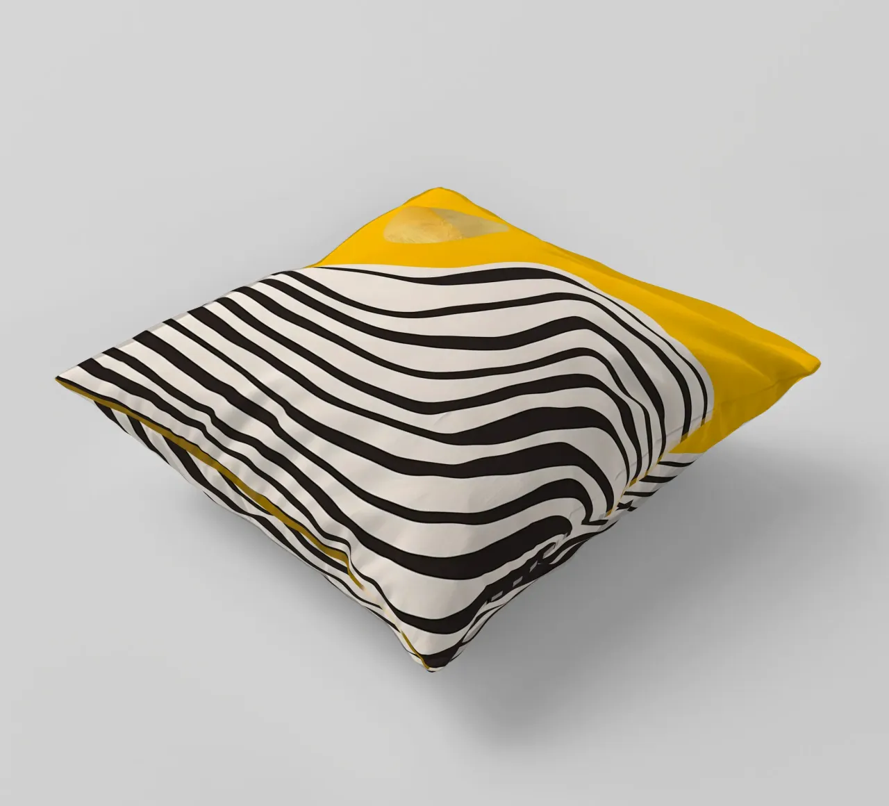 Minimal Abstract View 3 decorative cushion by James M Coyle