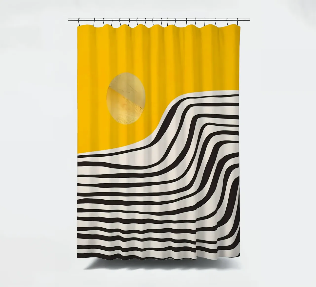 Minimale abstrakte Ansicht 3 Duschvorhang von James M Coyle
