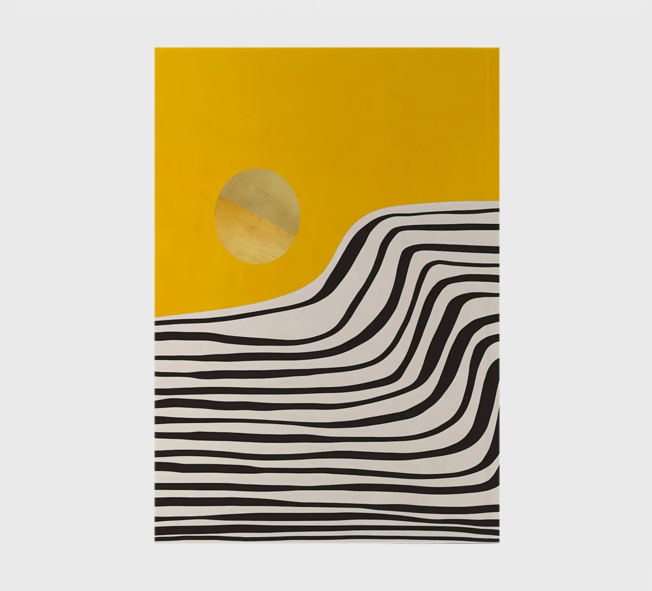 Minimal Abstract View 3 notebook by James M Coyle