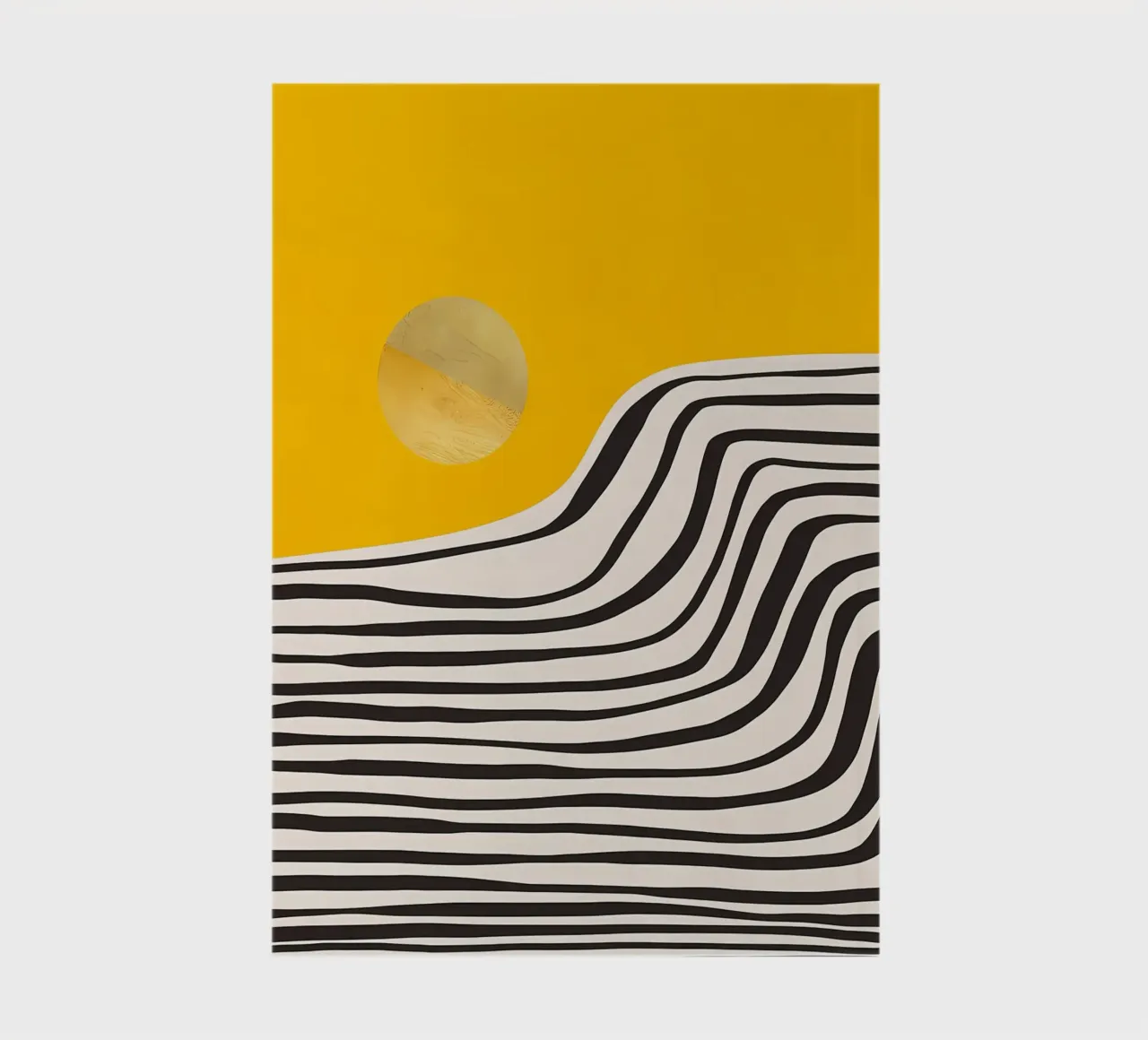 Minimale abstrakte Ansicht 3 Notizbuch von James M Coyle