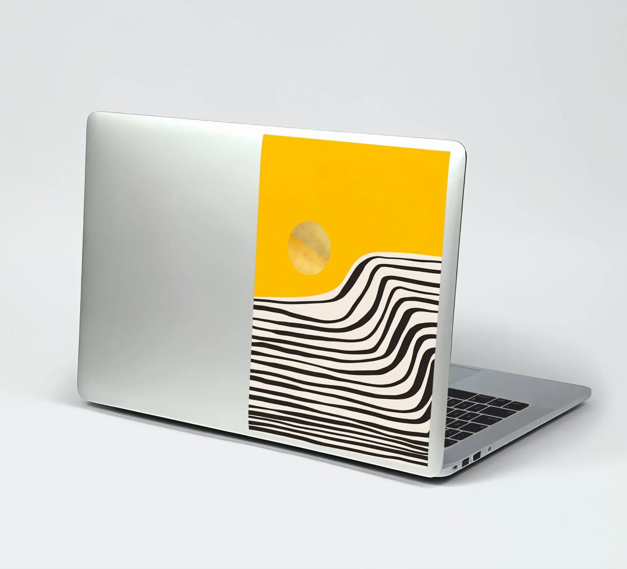 Minimal Abstract View 3 sticker by James M Coyle