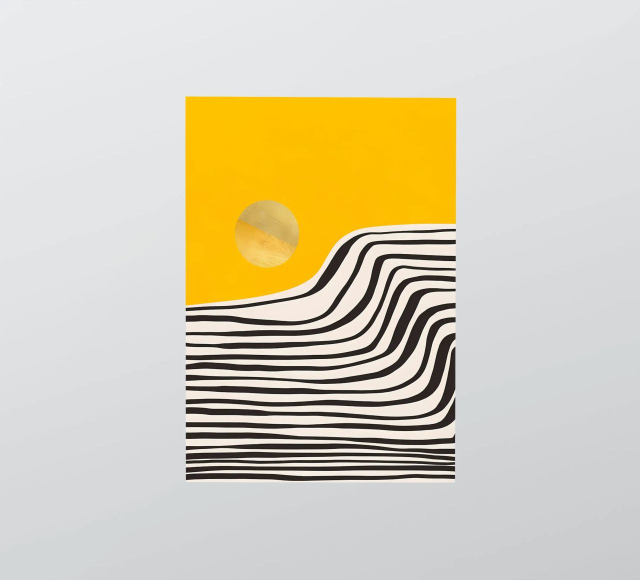 Minimal Abstract View 3 sticker by James M Coyle