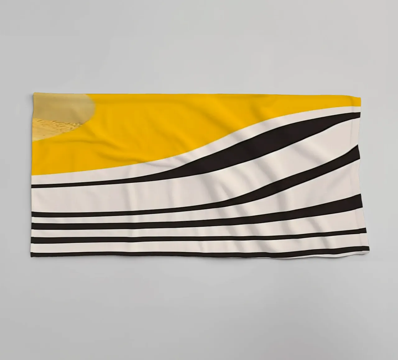 Vue abstraite minimale 3 serviette de bain de James M Coyle