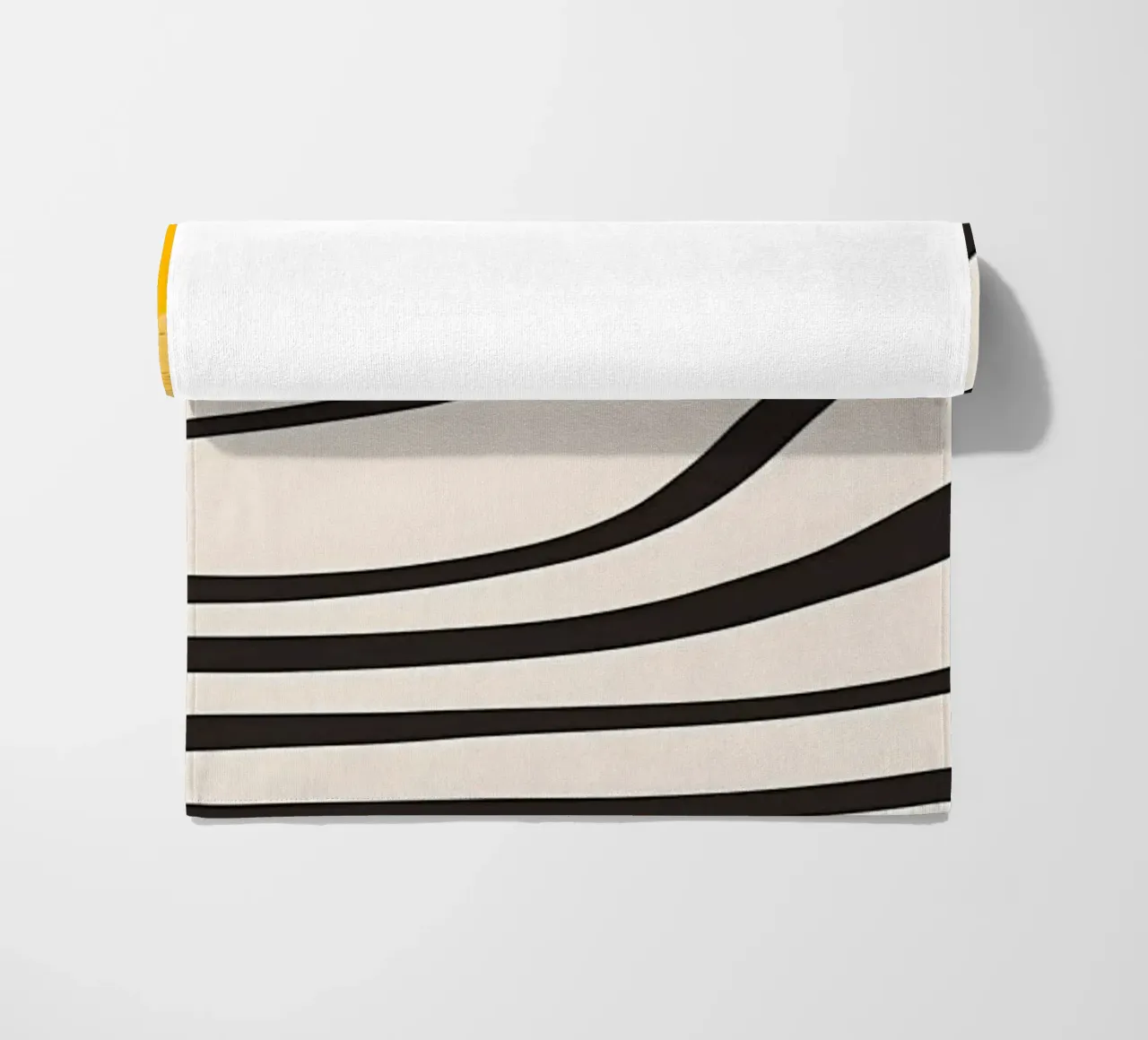 Vue abstraite minimale 3 serviette de plage de James M Coyle
