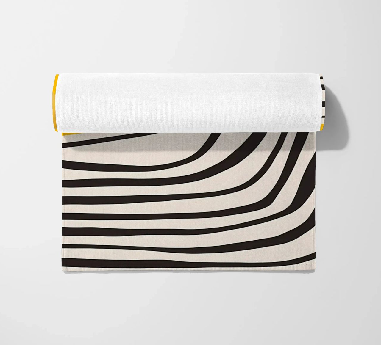 Minimal Abstract View 3 beach towel by James M Coyle