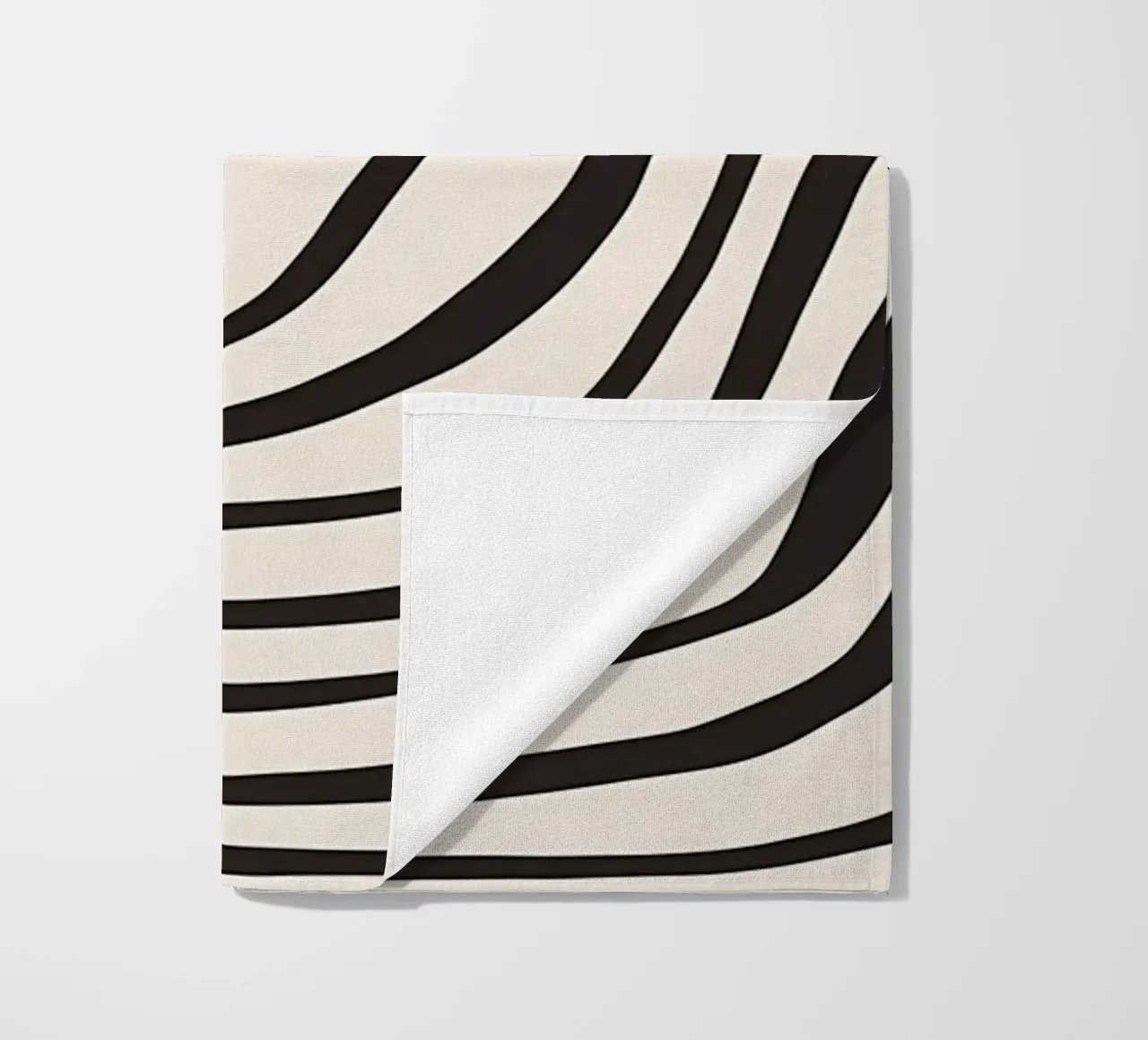Vue abstraite minimale 3 serviette de plage de James M Coyle
