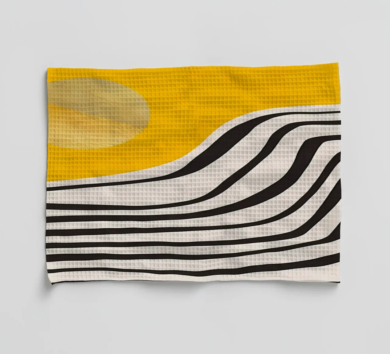 Vue abstraite minimale 3 torchon de James M Coyle