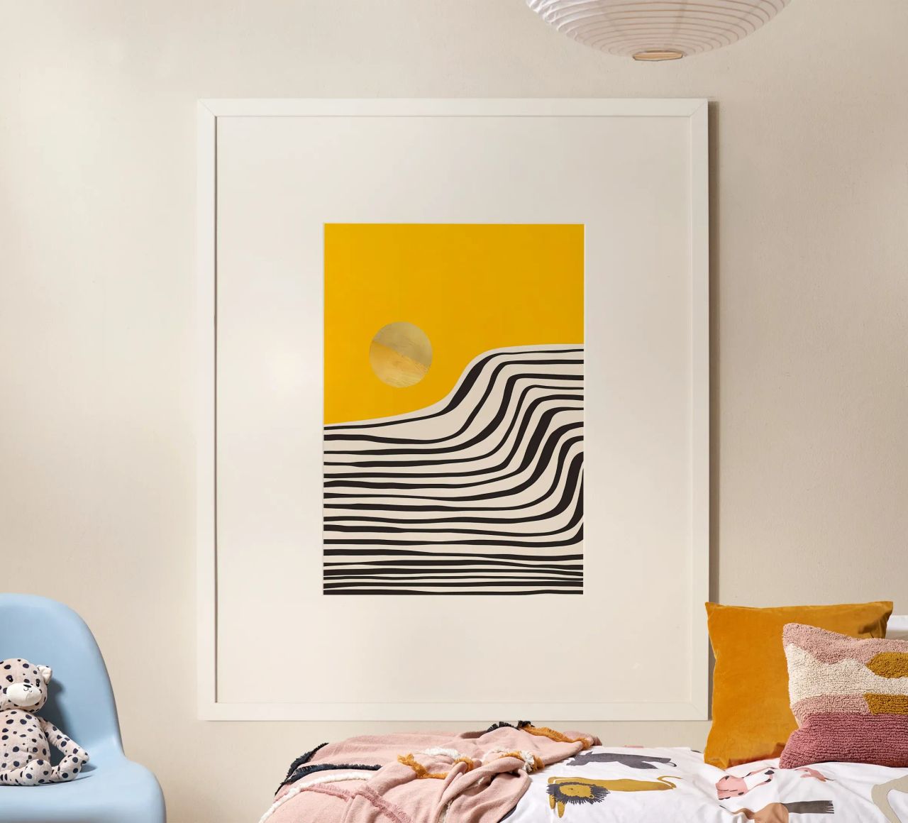 Minimal Abstract View 3 poster by James M Coyle