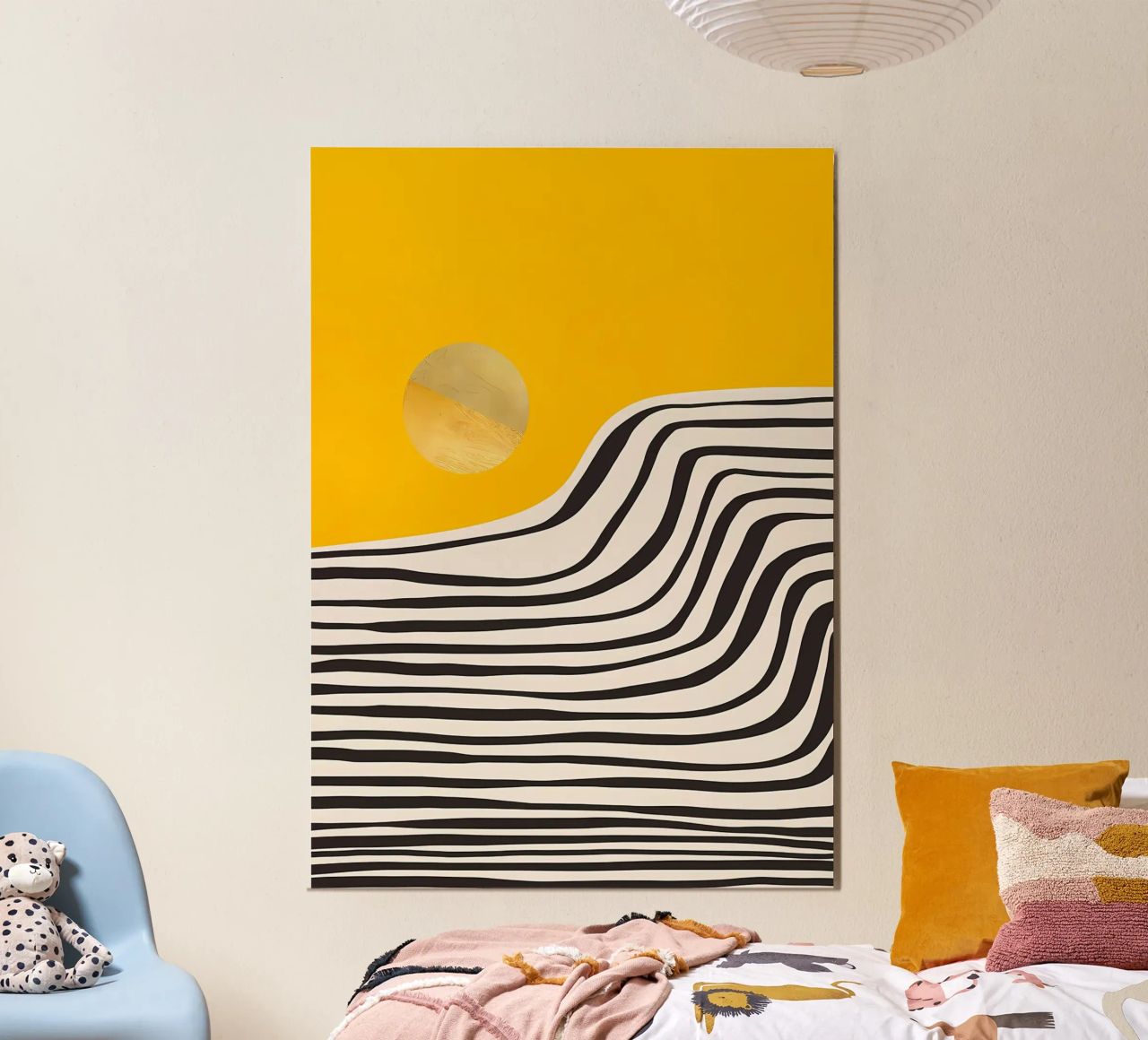 Minimal Abstract View 3 poster by James M Coyle