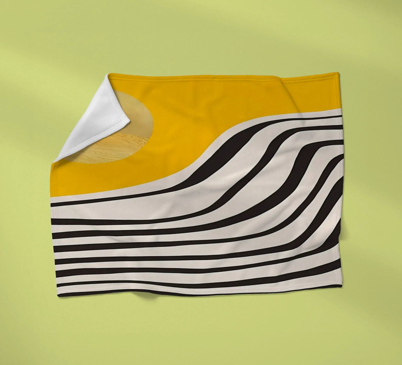 Minimal Abstract View 3 fleece blanket by James M Coyle