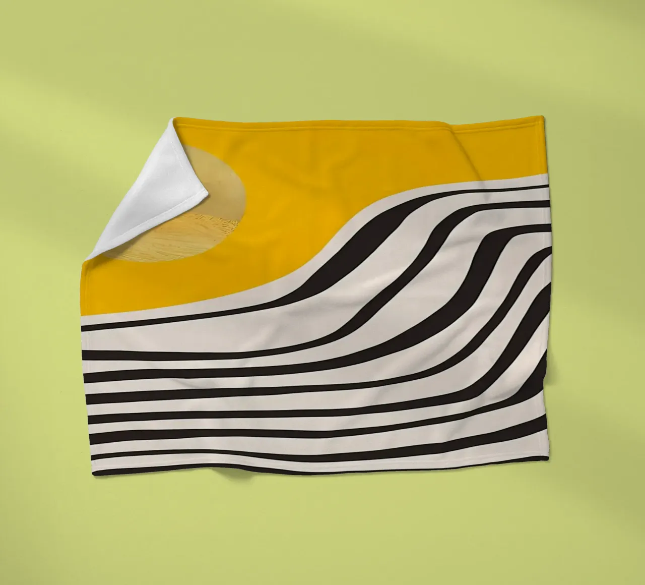 Vue abstraite minimale 3 plaid polaire de James M Coyle