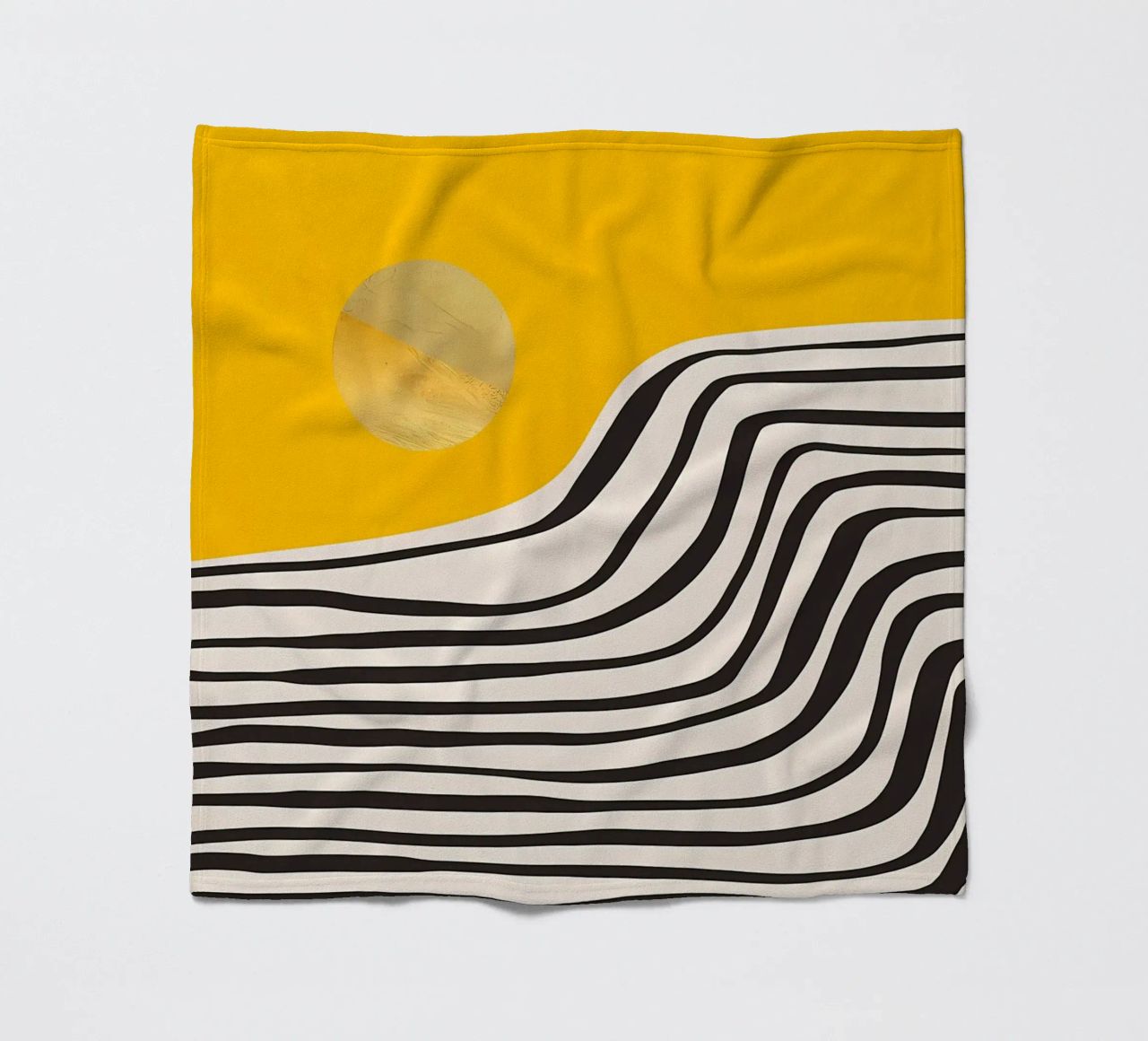 Minimal Abstract View 3 fleece blanket by James M Coyle