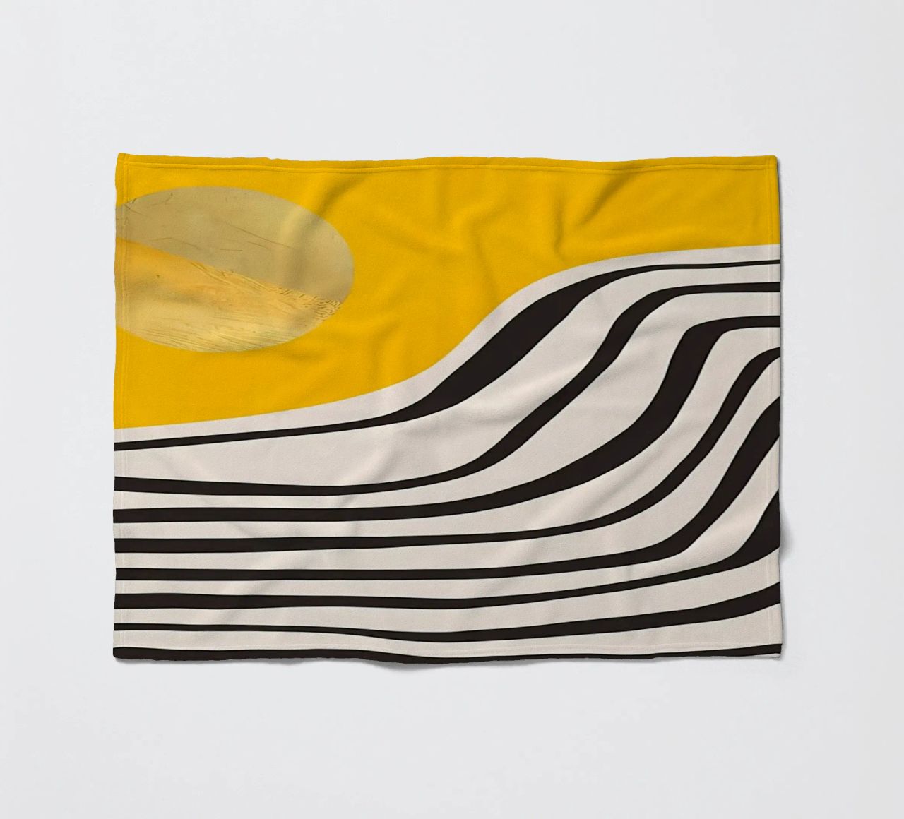 Minimal Abstract View 3 fleece blanket by James M Coyle