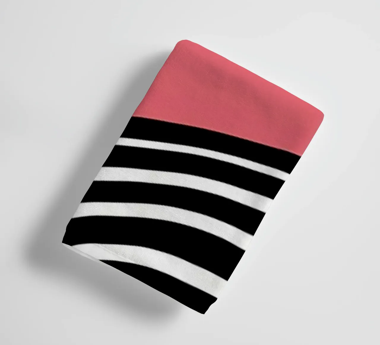 Line minimalist towel by James M Coyle