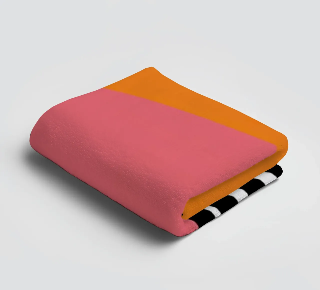 Line minimalist towel by James M Coyle