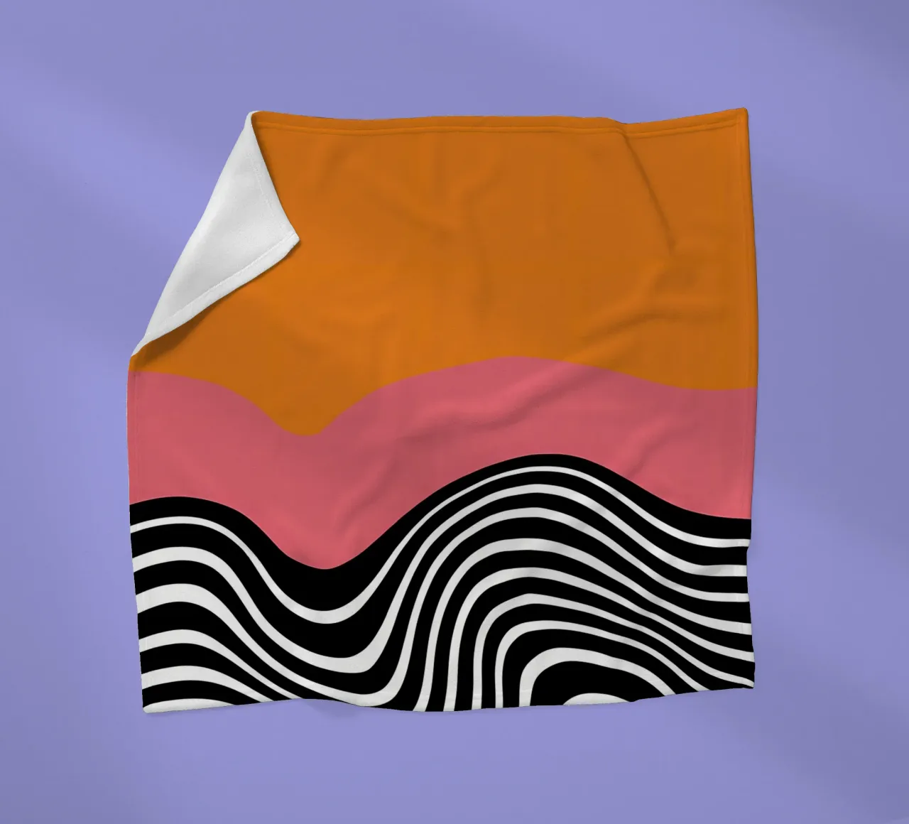 Linea minimalista coperta in pile da James M Coyle