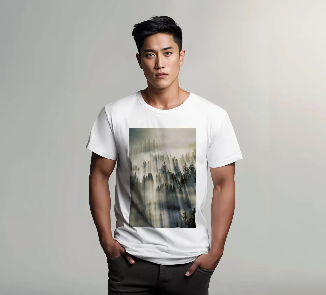 Sun Through Cedars @magnus___p t-shirt da EyeEm Mobile GmbH