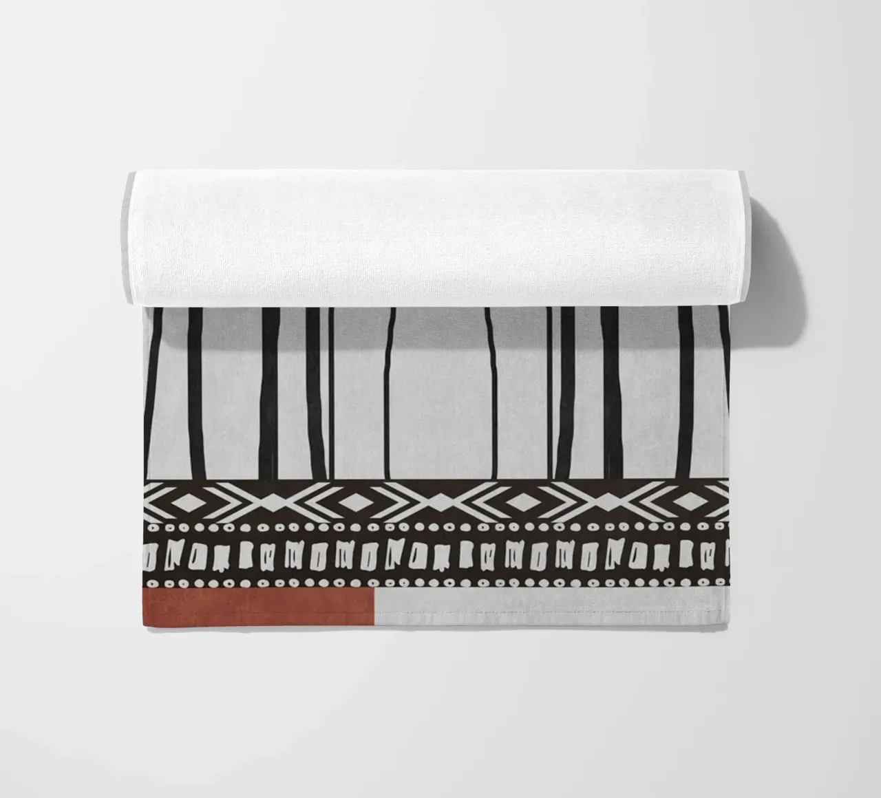 Geometric patterns green telo mare da ramosashop