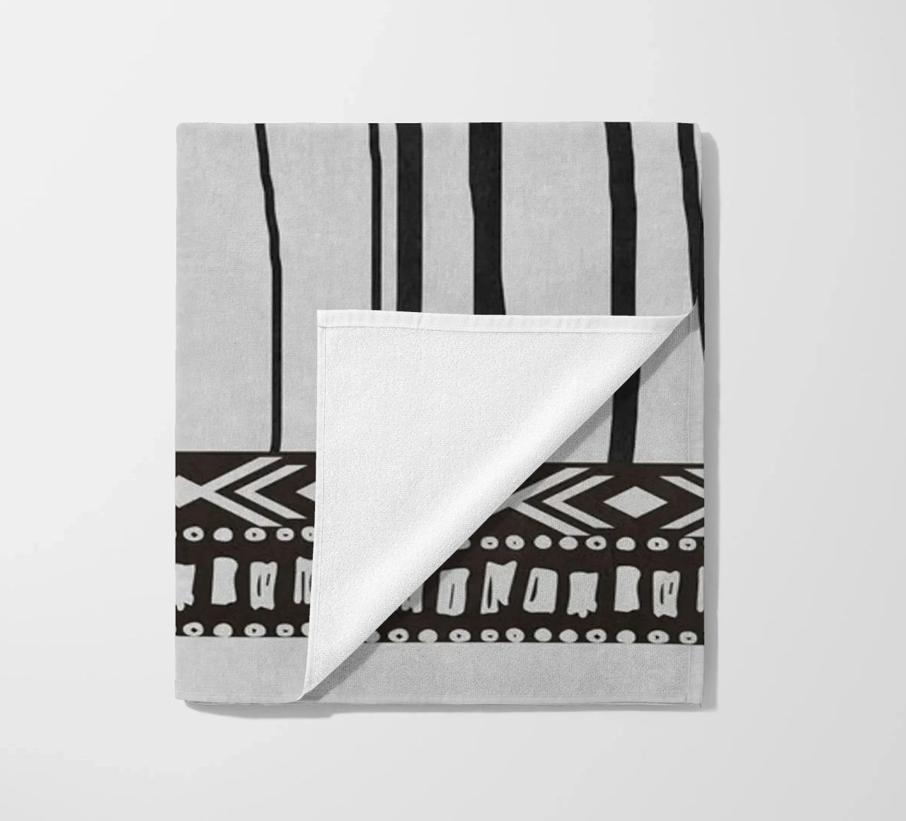 Geometric patterns  green telo mare da ramosashop
