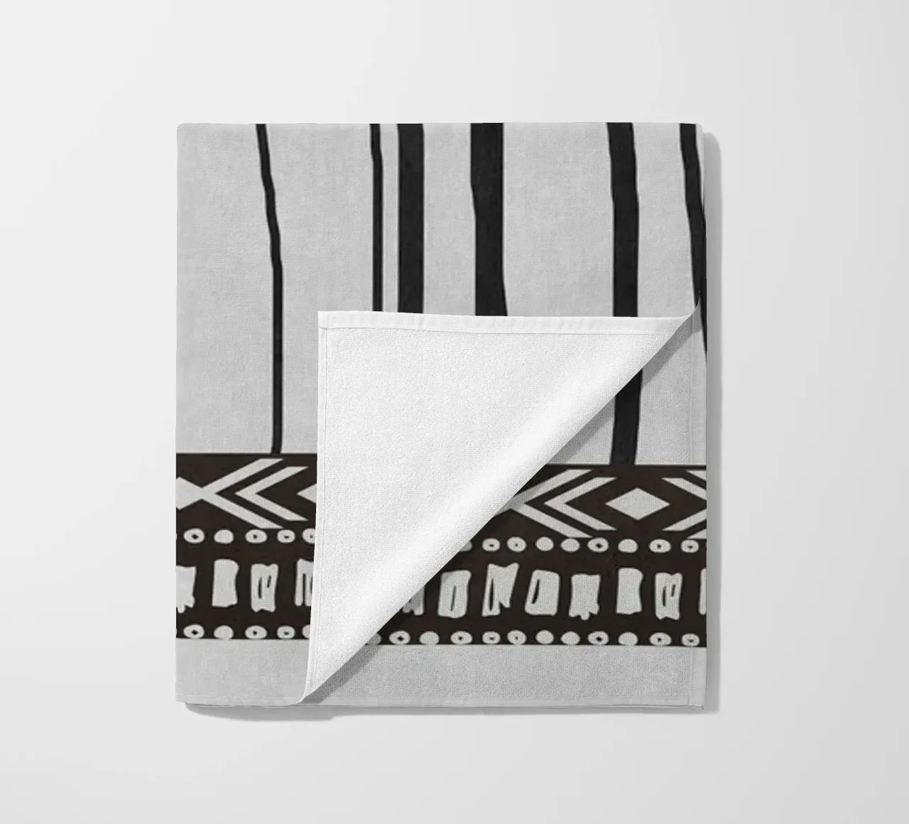 Geometric patterns green telo mare da ramosashop