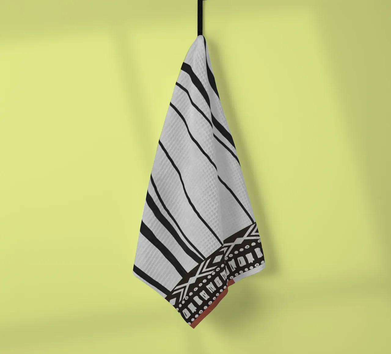 Geometric patterns  green torchon de ramosashop