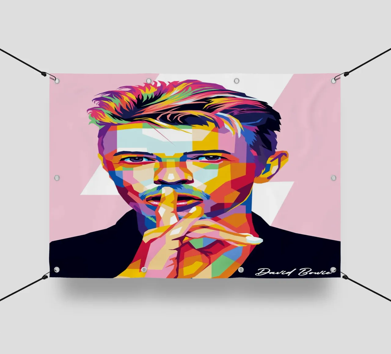 David Bowie telo in pvc da WPAP MALANG