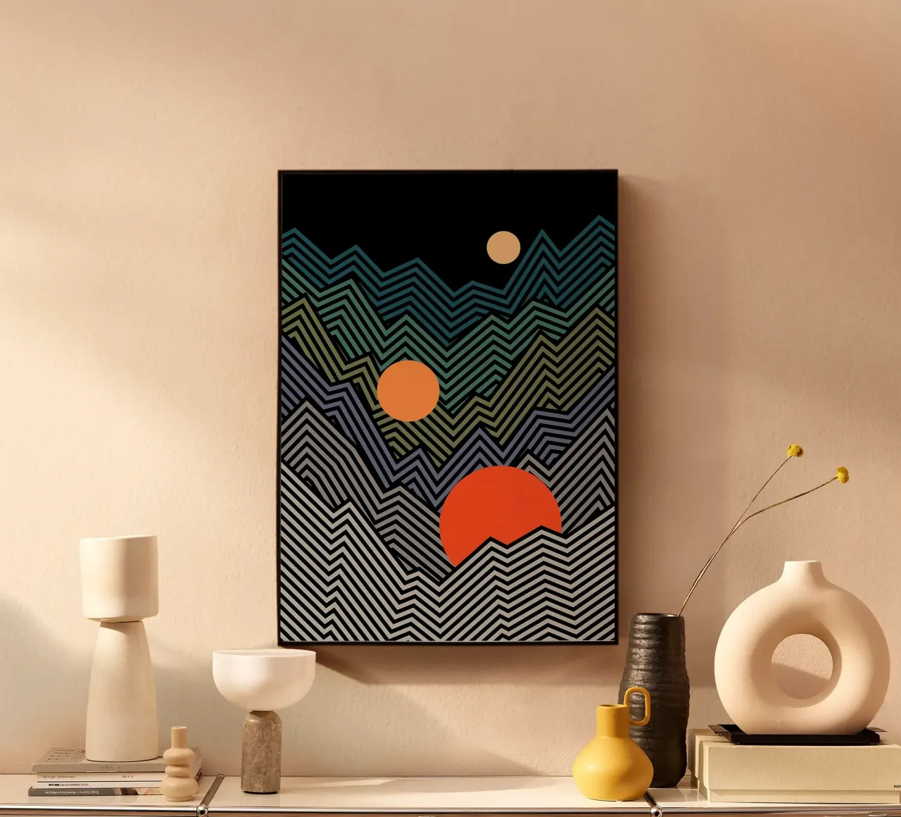 A Wild Sunset acrylic glass by James M Coyle