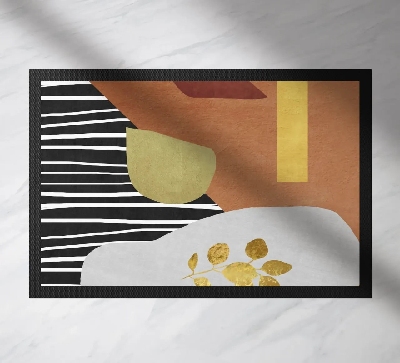 abstract geometric gold zerbino da ramosashop