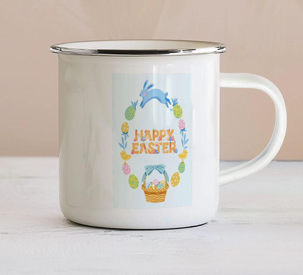 Easter Days tazza in smalto da Dreamer10