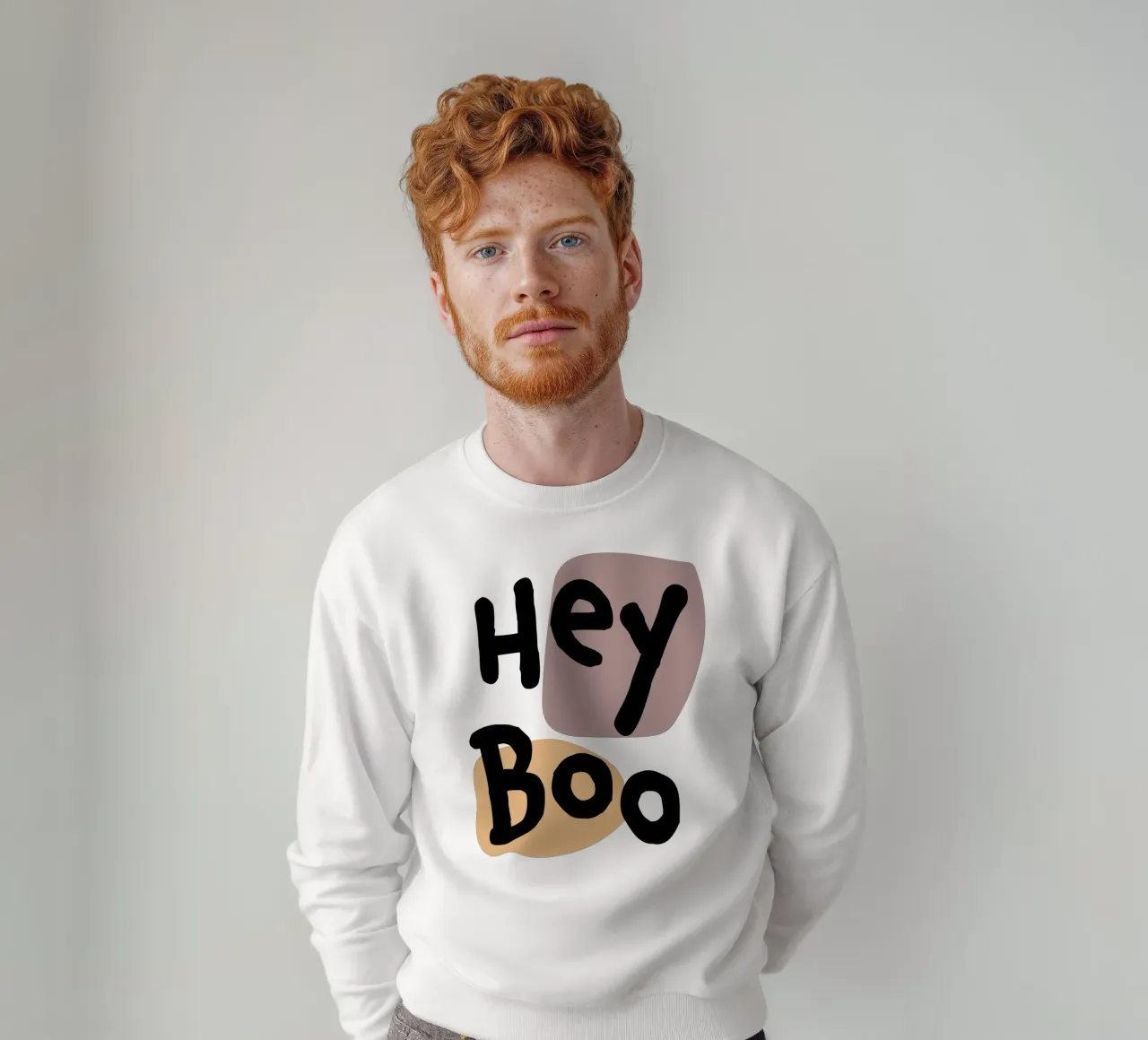 Hey Boo felpa da Christina Heitmann