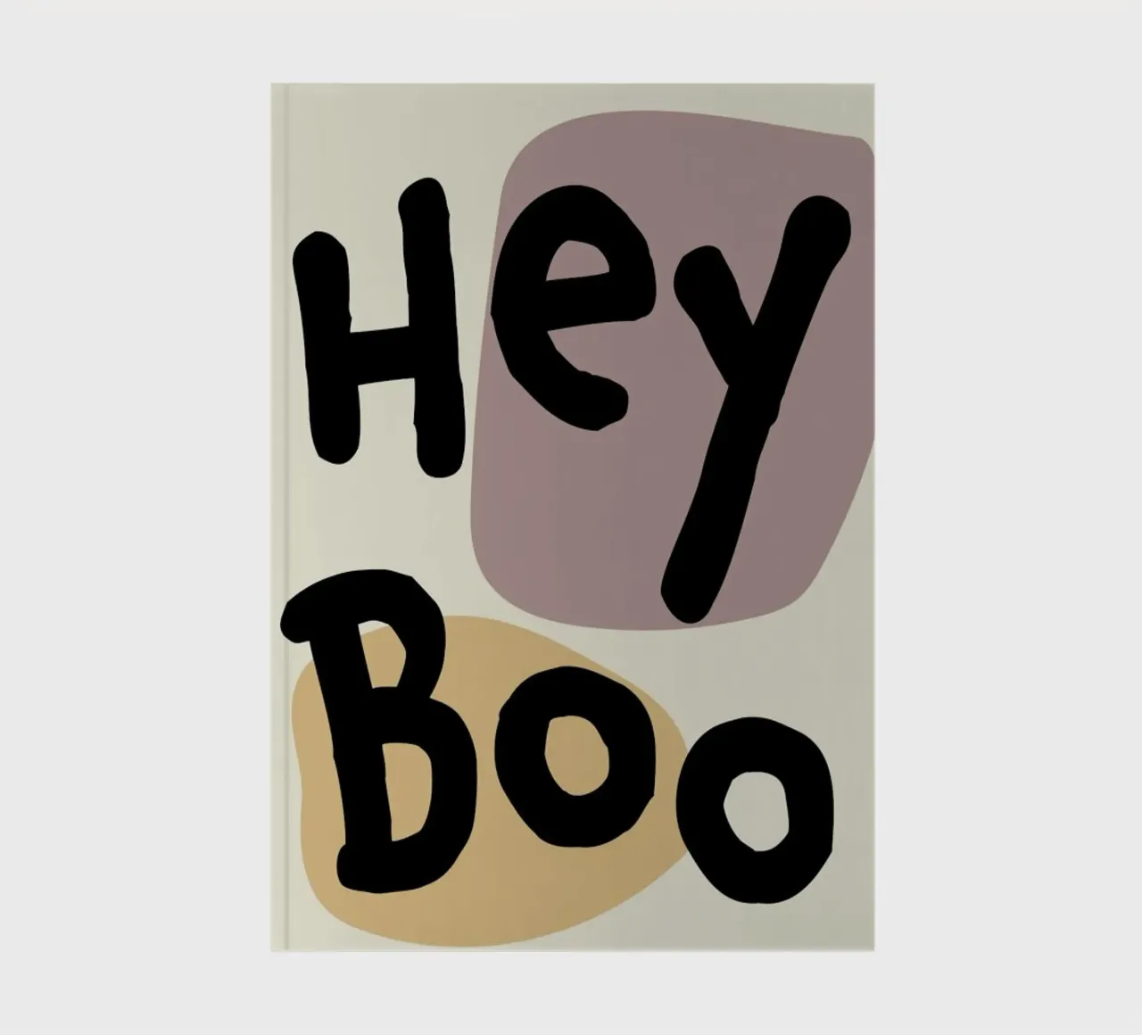 Hey Boo notebook by Christina Heitmann