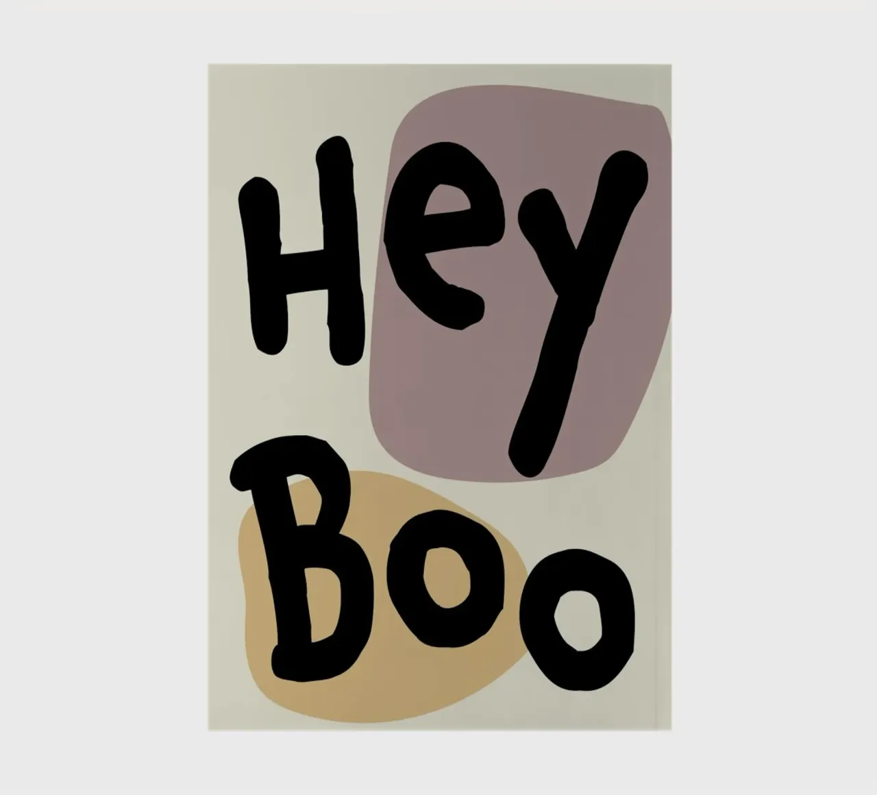 Hey Boo notebook by Christina Heitmann