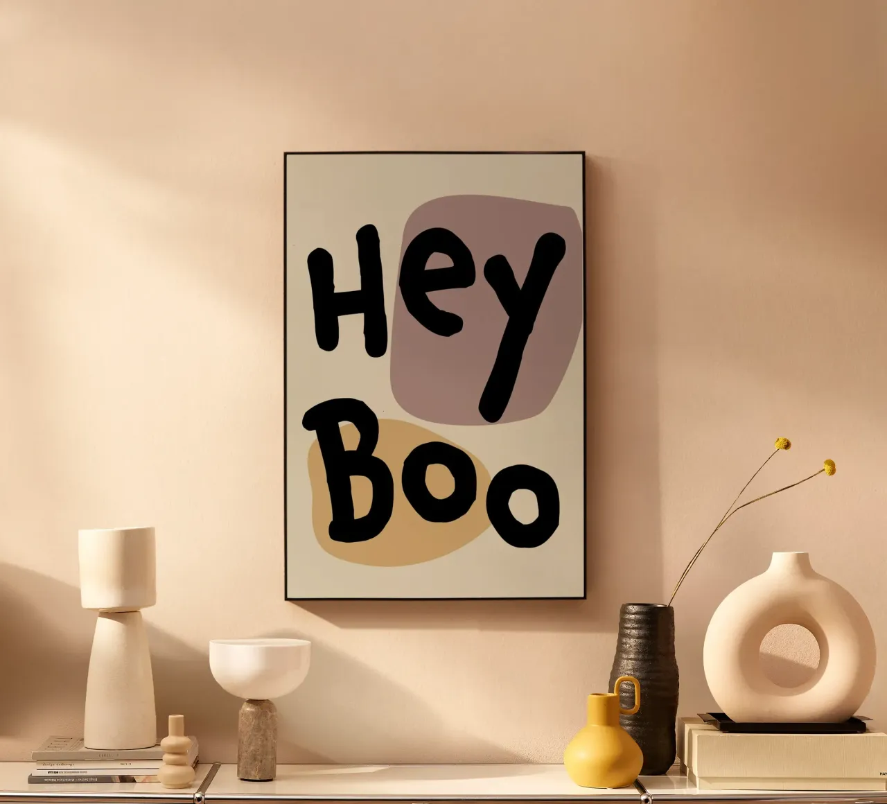 Hey Boo plexiglass da Christina Heitmann