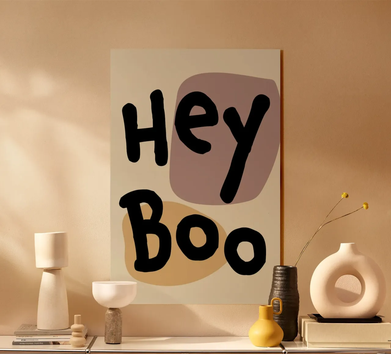 Hey Boo plexiglass da Christina Heitmann