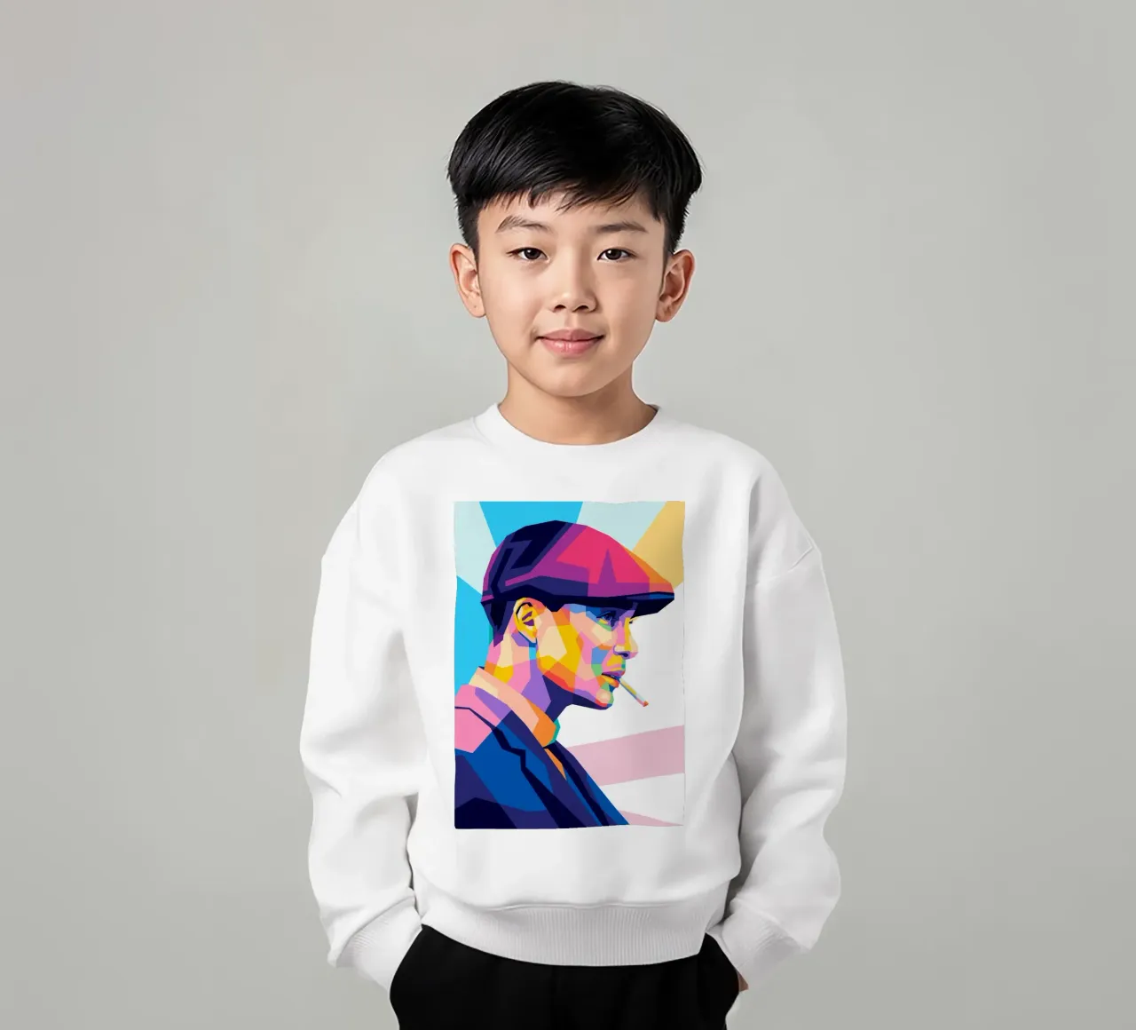 Tommy Shelby kids sweatshirt by WPAP MALANG