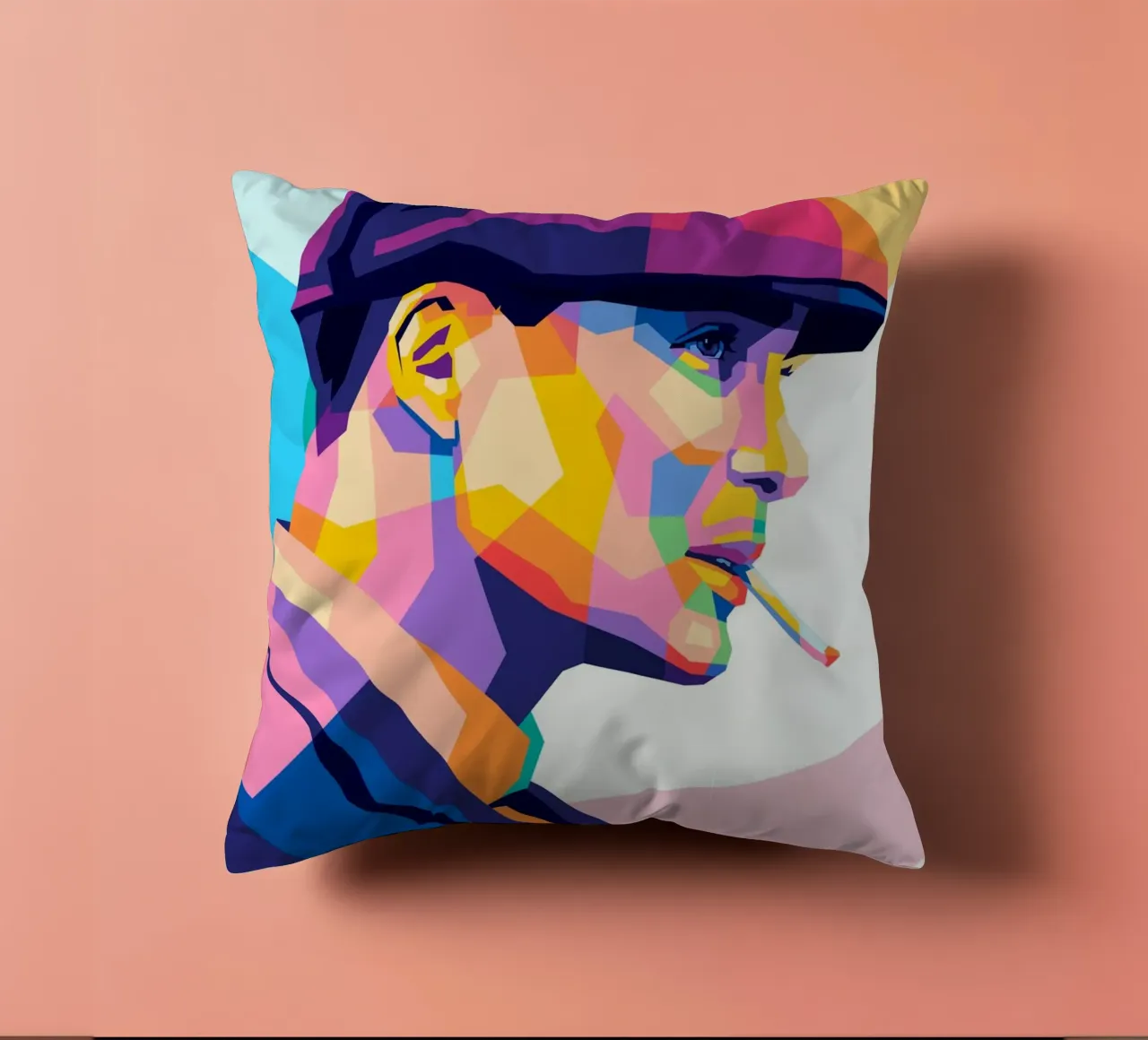 Tommy Shelby decorative cushion by WPAP MALANG