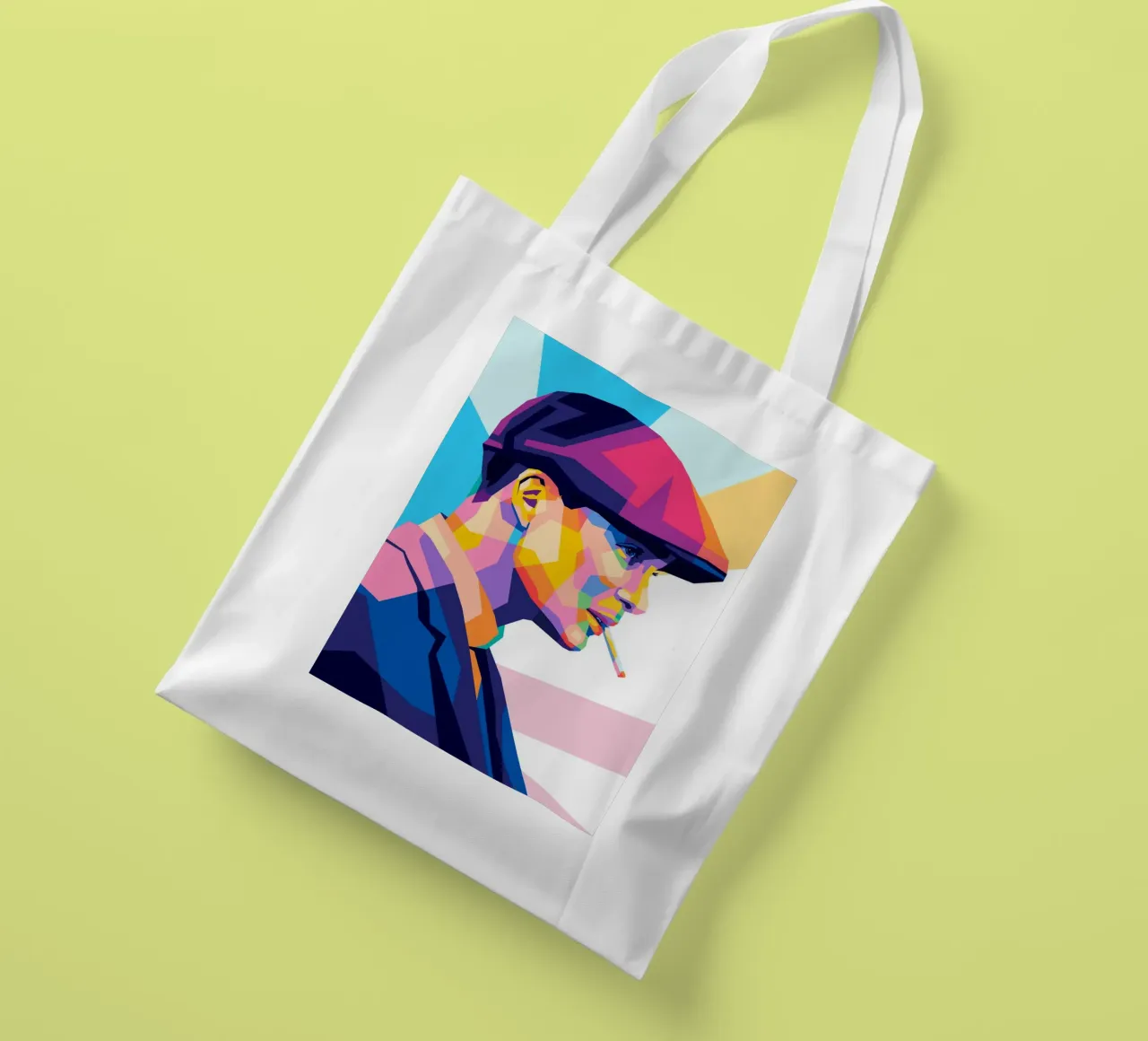 Tommy Shelby tote bag by WPAP MALANG