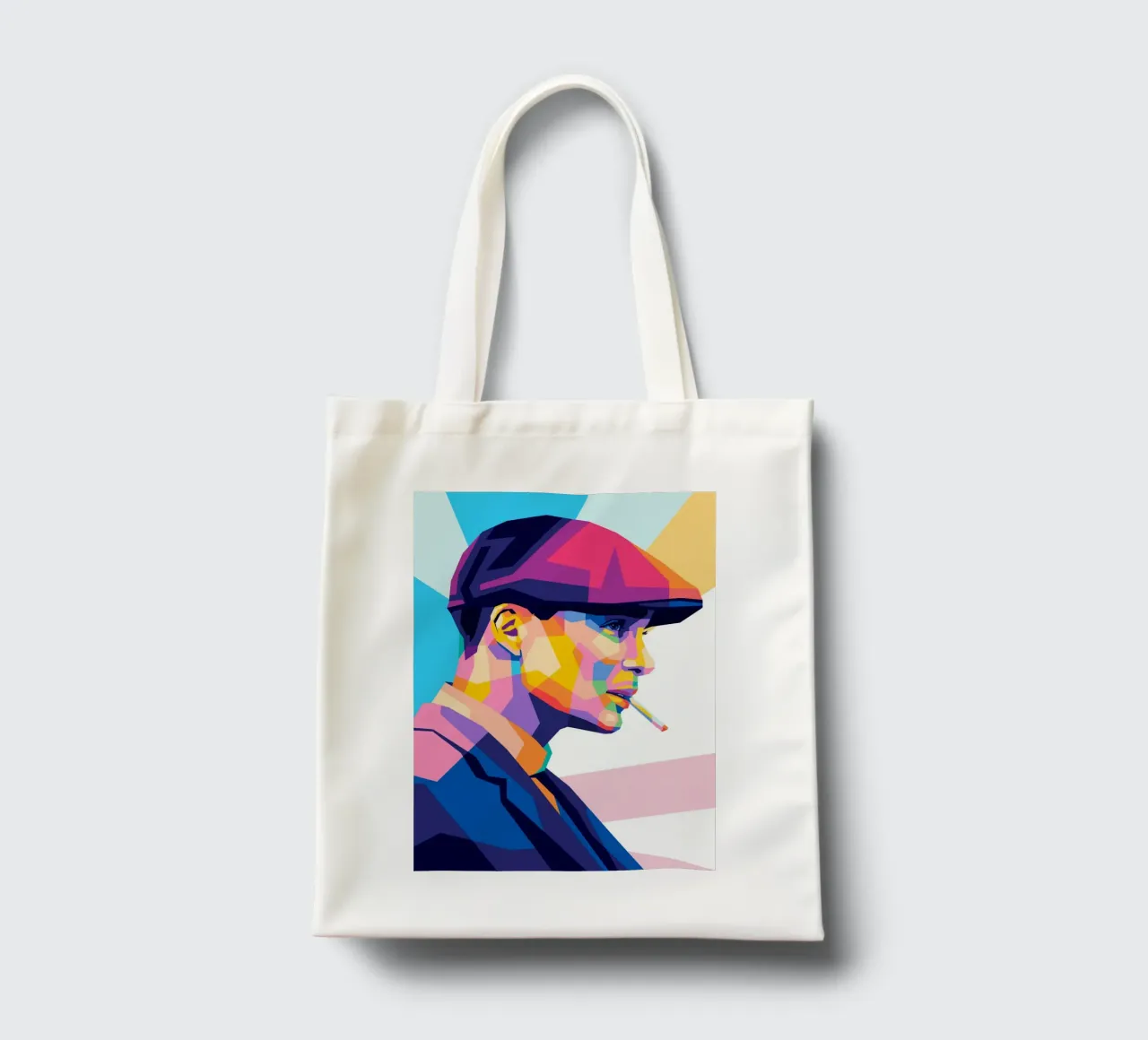 Tommy Shelby tote bag by WPAP MALANG