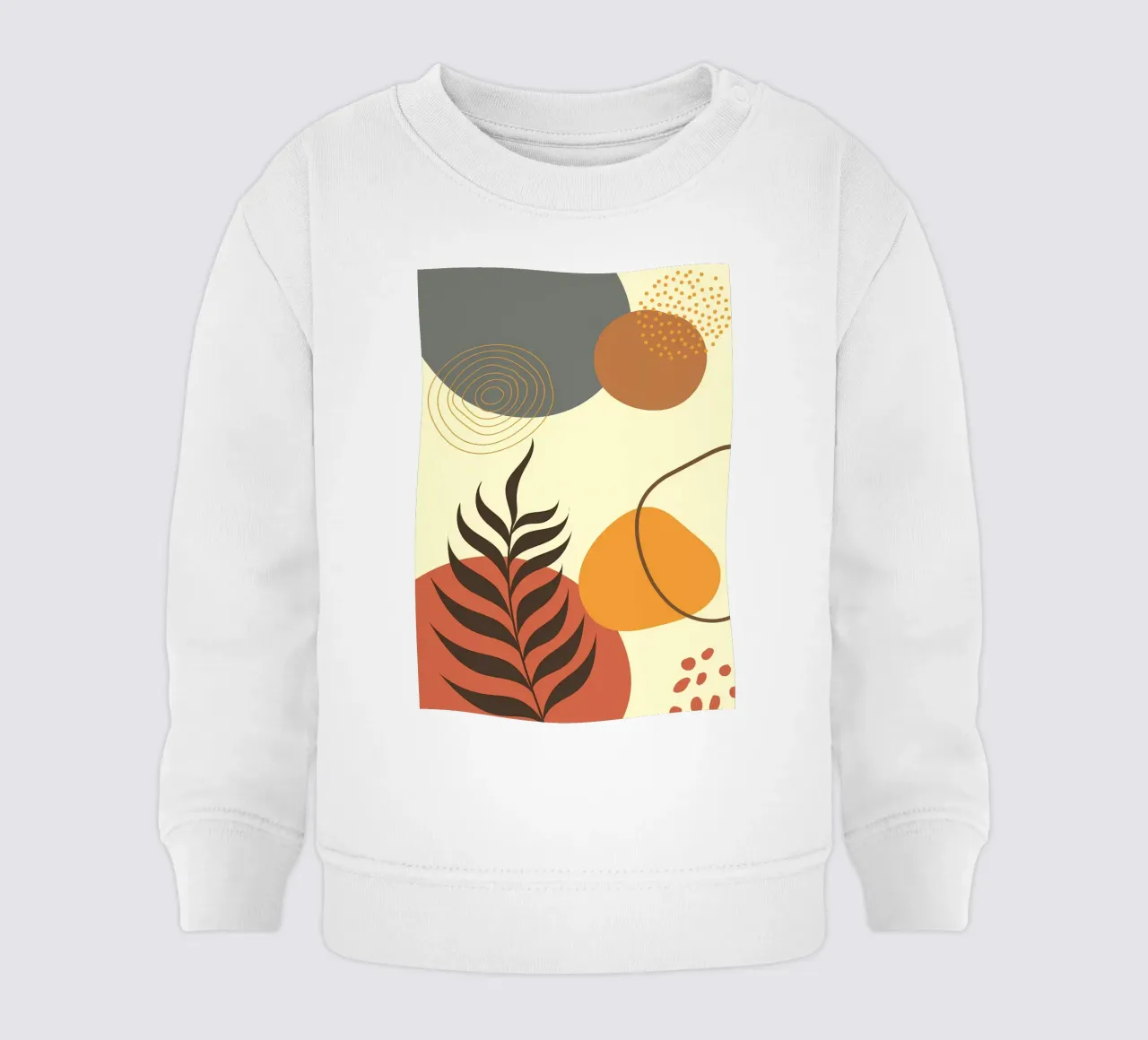 Forme botaniche minimali felpa neonato da Rebecca Clark Wyrick