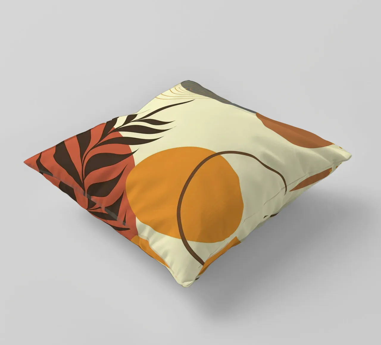Forme botaniche minimali cuscino da Rebecca Clark Wyrick