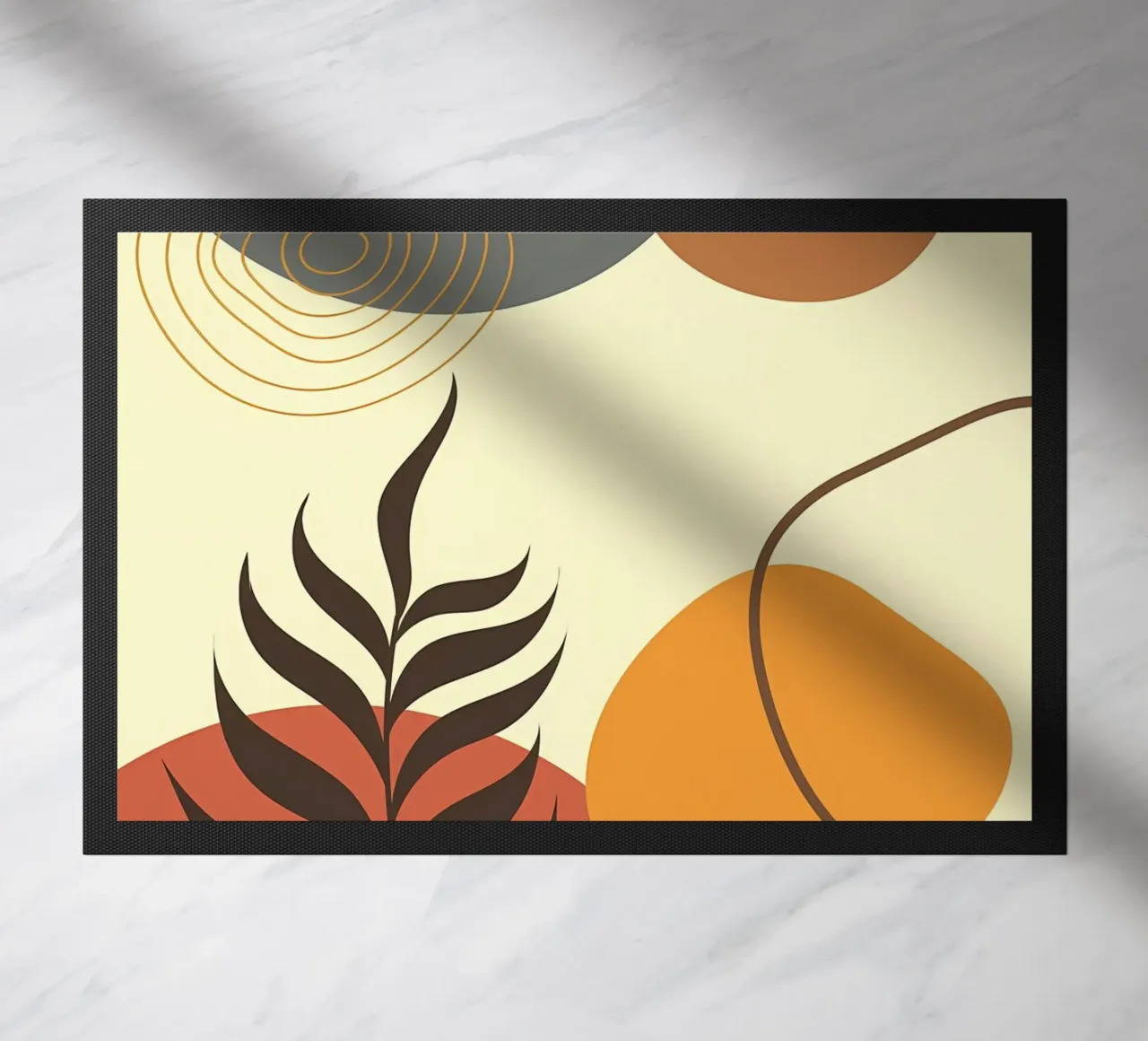 Forme botaniche minimali zerbino da Rebecca Clark Wyrick