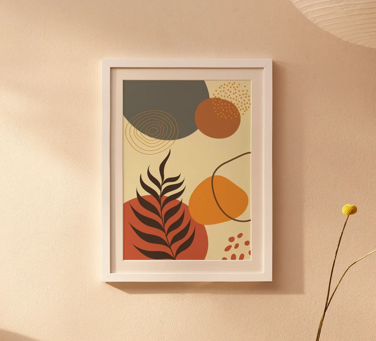 Forme botaniche minimali carta hahnemühle da Rebecca Clark Wyrick