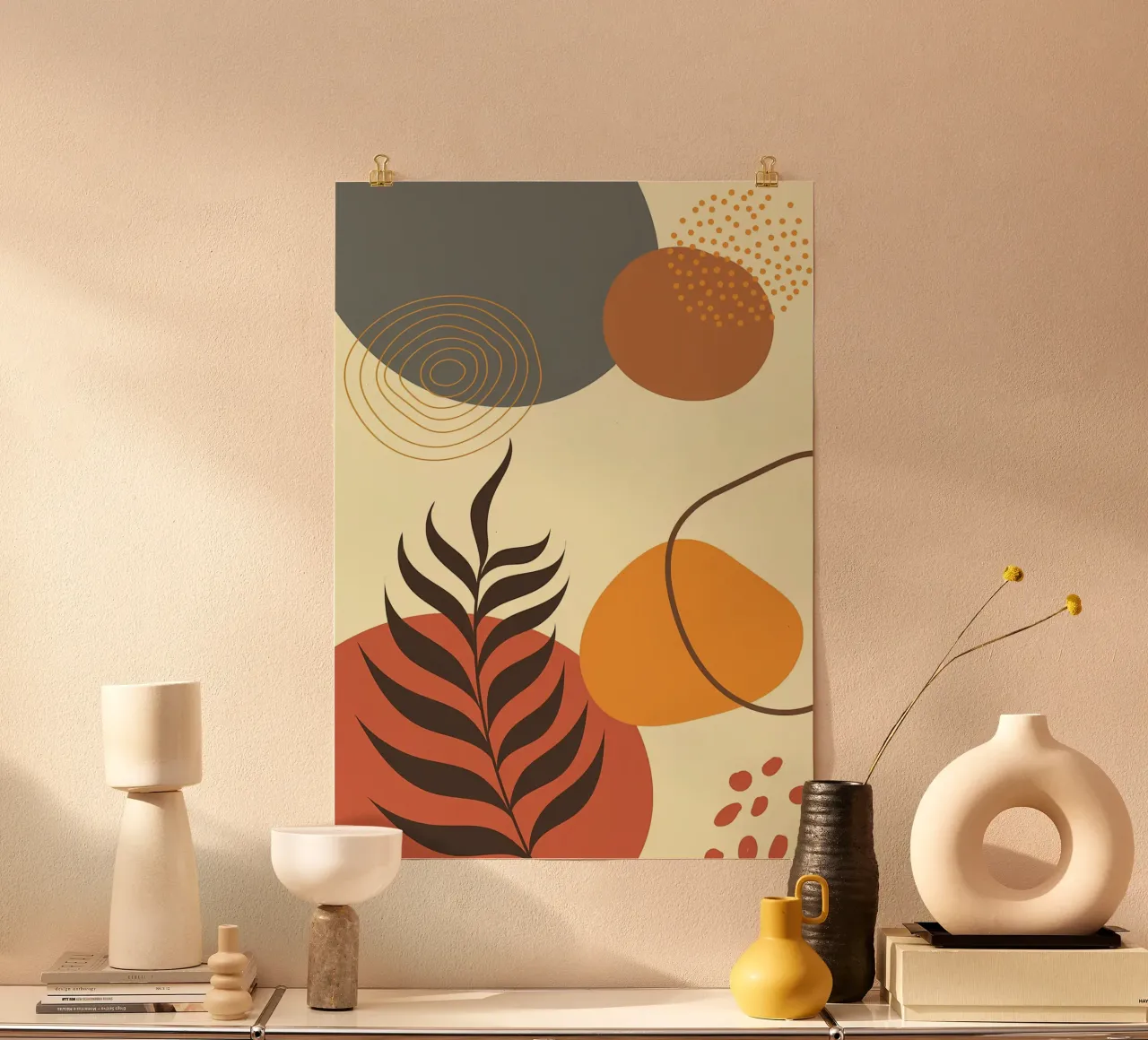 Forme botaniche minimali carta hahnemühle da Rebecca Clark Wyrick