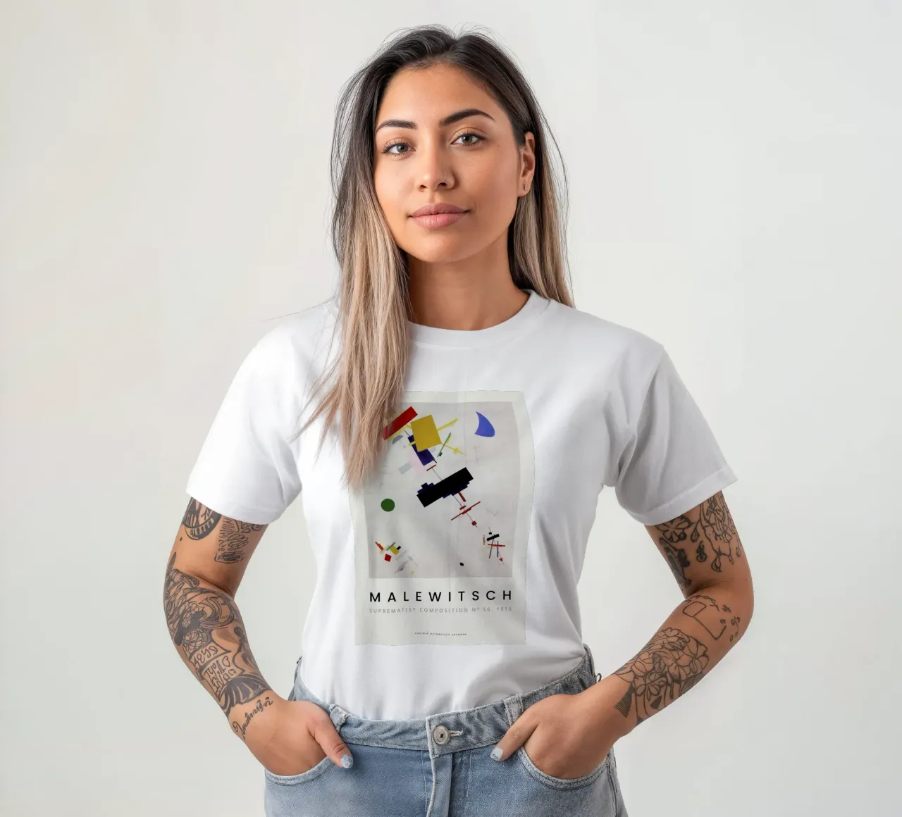 Malewitsch - Suprematist Composition N° 56, 1916 t-shirt da ARTOTHEK