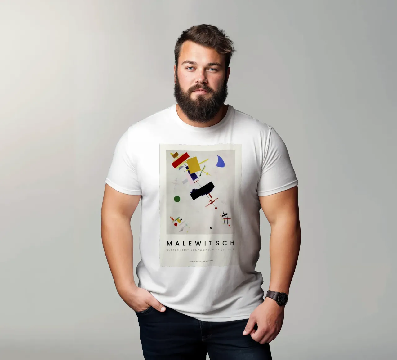 Malewitsch - Suprematist Composition N° 56, 1916 t-shirt da ARTOTHEK