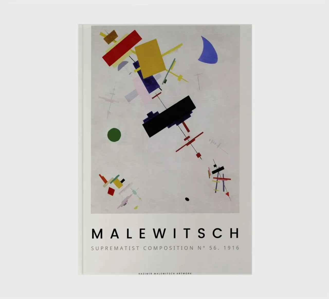 Malewitsch - Suprematist Composition N° 56, 1916 notebook by ARTOTHEK