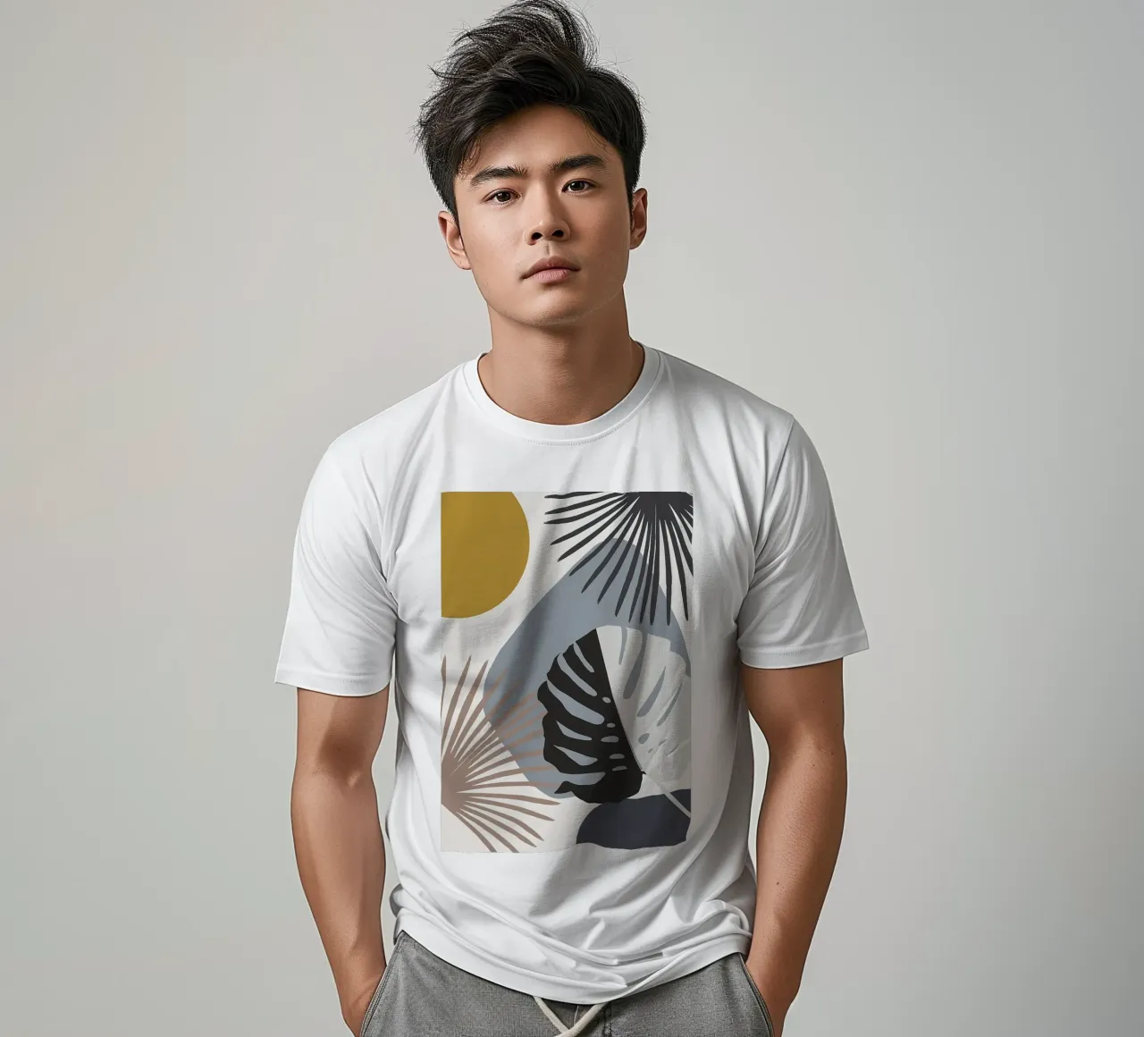 Finezza minima Yin Yang 2 t-shirt da Rebecca Clark Wyrick