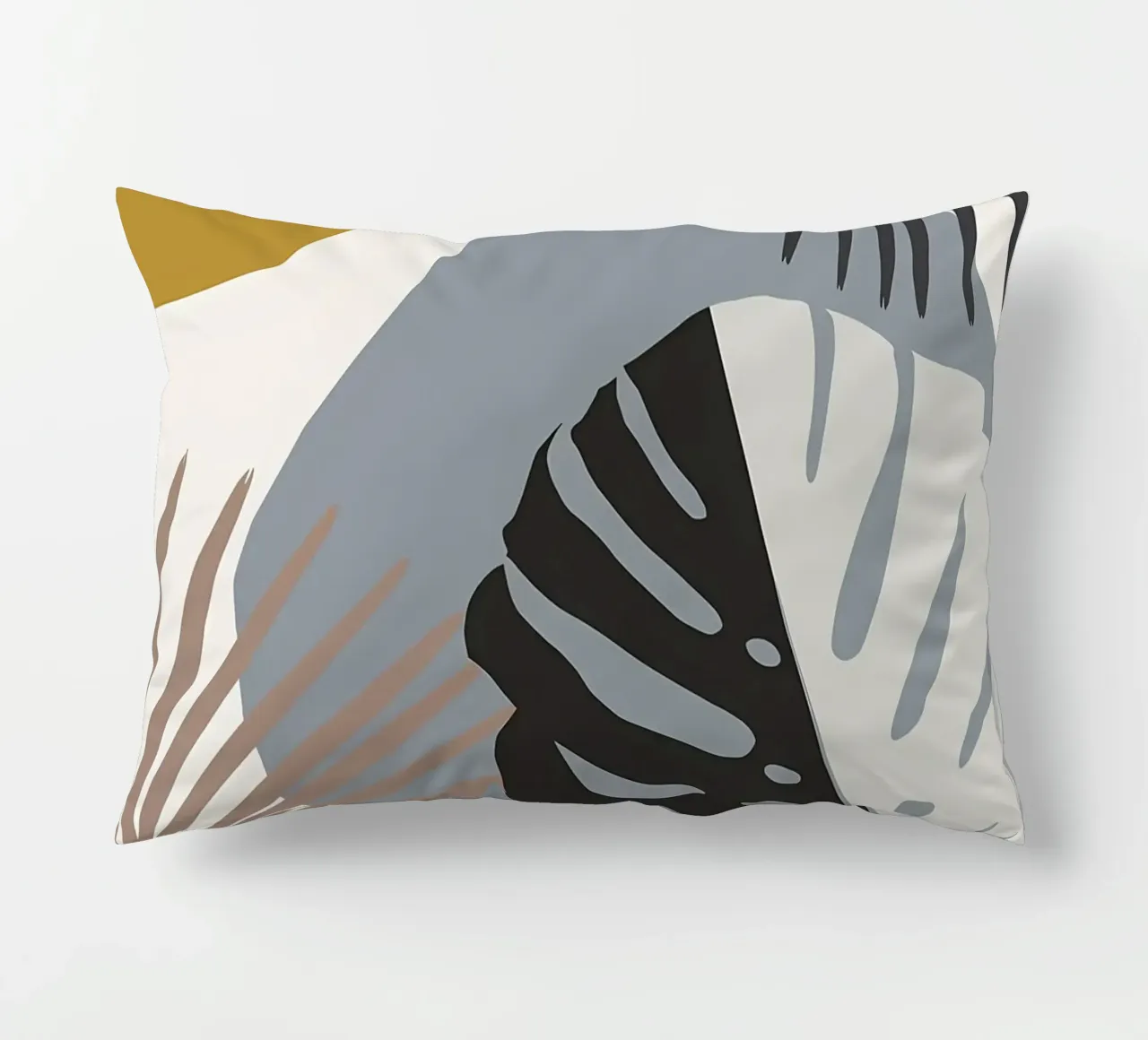 Finezza minima Yin Yang 2 cuscino da Rebecca Clark Wyrick