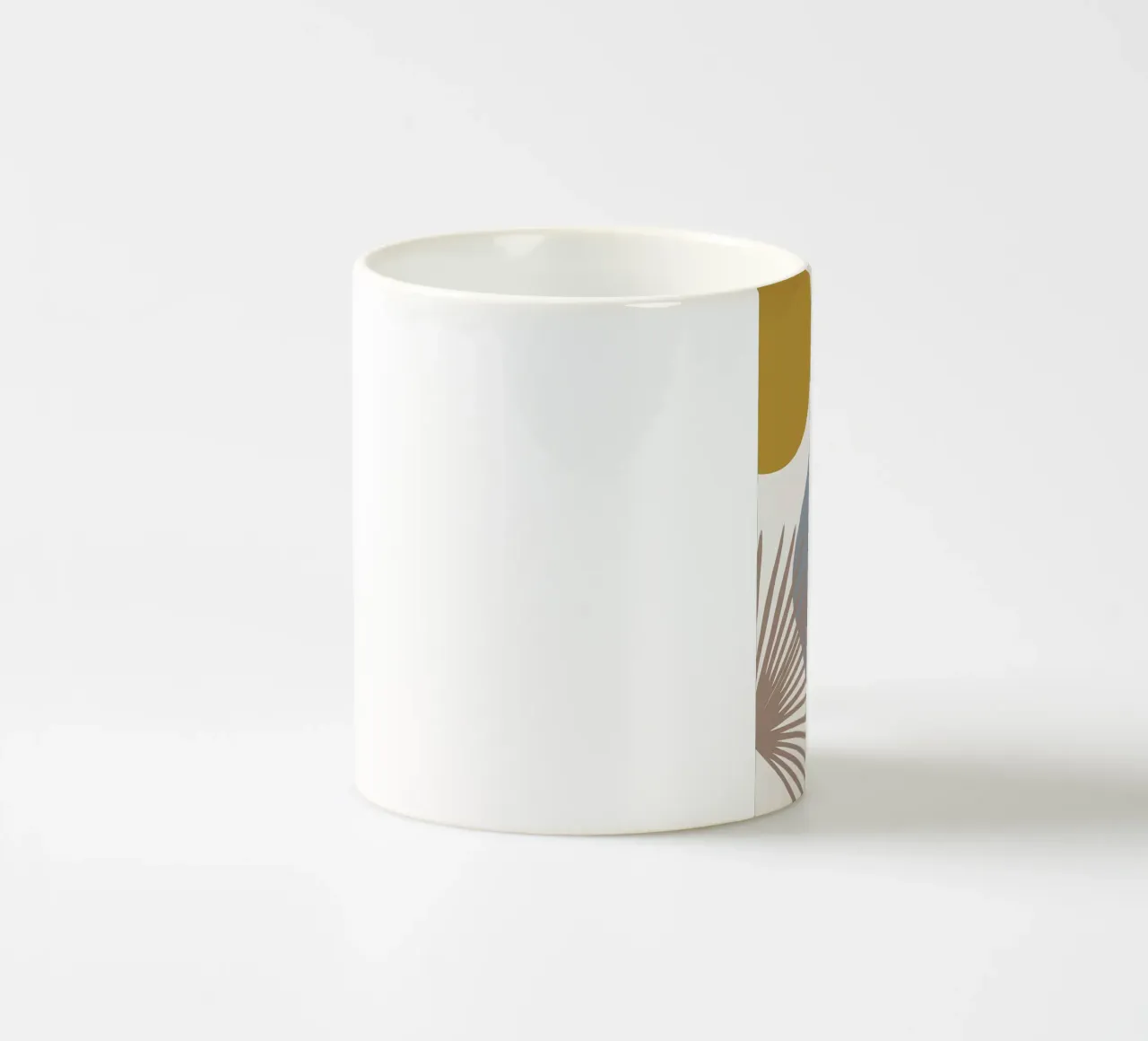 Finezza minima Yin Yang 2 tazza in ceramica da Rebecca Clark Wyrick